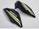 Billigste Kawasaki Ninja Z650 Motorrad Verkleidung 2017-2019 - Schwarz Weiss Gelb