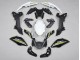 Billigste Kawasaki Ninja Z650 Motorrad Verkleidung 2017-2019 - Schwarz Weiss Gelb