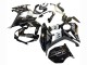 Billigste Kawasaki Z1000SX Motorrad Verkleidung 2010-2016 - Glanzendes Schwarz Gold Weiss Mobil West