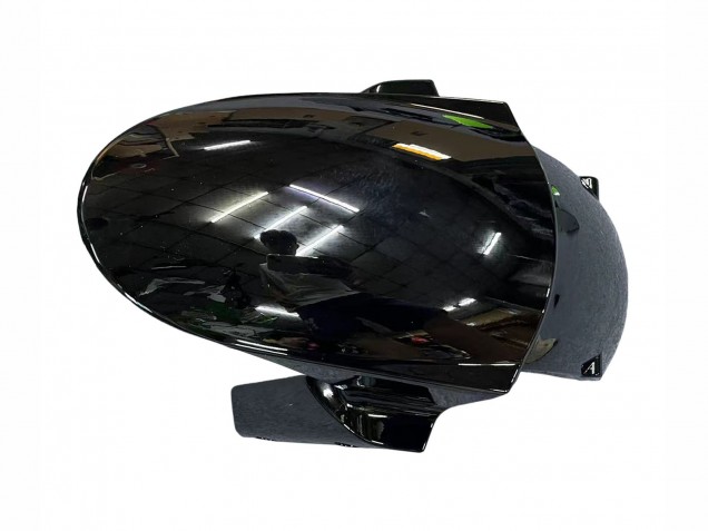 Billigste Kawasaki Z1000SX Motorrad Verkleidung 2010-2016 - Glanzendes Schwarz Matt Schwarz Grun