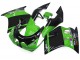 Billigste Kawasaki ZXR250 Motorrad Verkleidung 1989-1990 - Grun Glanzendes Schwarz Elf Touch4 Bridgestone