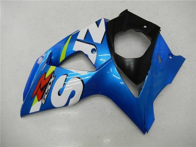 Billigste Suzuki GSXR 1000 Motorrad Verkleidung Kit 2009-2016 - Blau Grun Weiss