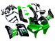 Billigste Kawasaki ZZR600 Motorrad Verkleidung 1998-2003 - Grun Schwarz Monster Elf