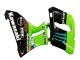 Billigste Kawasaki ZZR400 Motorrad Verkleidung 1993-2007 - Grun Glanzendes Schwarz Blau Monster Elf Touch4 Bridgestone