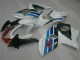 Billigste Suzuki GSXR 1000 Komplette Abs Verkleidung 2009-2016 - Weiss Blau Schwarz