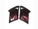 Billigste Kawasaki GTR1400/ZG1400 Motorrad Verkleidung 2007-2009 - Kastanienbraun Rot Schwarz