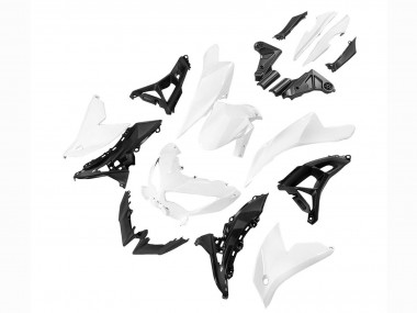 Billigste Kawasaki Versys 650 Motorrad Verkleidung 2022-2025 - Weiss