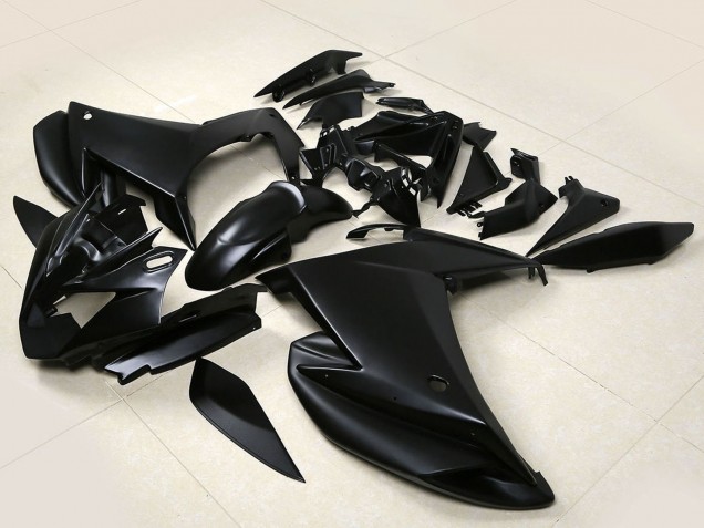 Billigste Yamaha FZ6R Motorrad Verkleidung 2009-2015 - Matt Schwarz