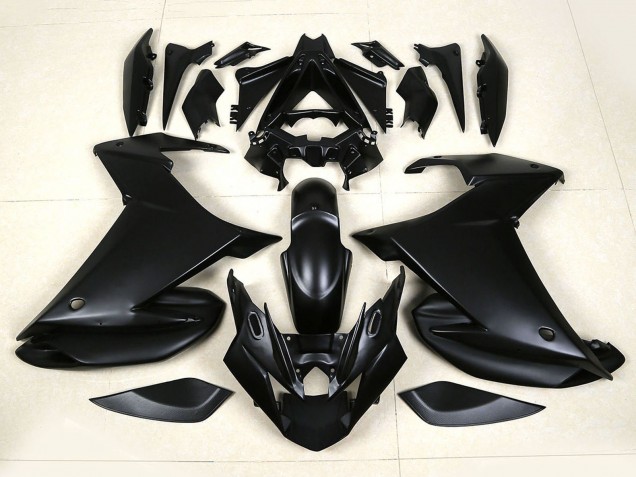 Billigste Yamaha FZ6R Motorrad Verkleidung 2009-2015 - Matt Schwarz