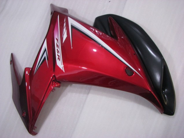 Billigste Yamaha FZ6R Motorrad Verkleidung 2009-2015 - Rot Weiss Schwarz