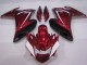 Billigste Yamaha FZ6R Motorrad Verkleidung 2009-2015 - Rot Weiss Schwarz