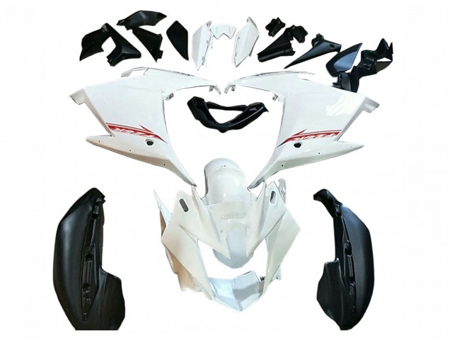 Billigste Yamaha FZ6R Motorrad Verkleidung 2009-2015 - Weiss Schwarz Rot
