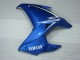 Billigste Yamaha FZ6R Motorrad Verkleidung 2009-2015 - Blau Weiss