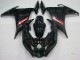 Billigste Yamaha FZ6R Motorrad Verkleidung 2009-2015 - Glanzendes Schwarz Rot