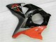 Billigste Suzuki GSXR 1000 Motorrad Verkleidung 2009-2016 - Orange Glanzendes Schwarz