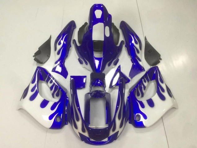 Billigste Yamaha YZF 1000R Thunderace Motorrad Verkleidung 1997-2007 - Blau Weiss