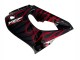Billigste Yamaha YZF 1000R Thunderace Motorrad Verkleidung Kit 1997-2007 - Schwarz mit Rot Flamme