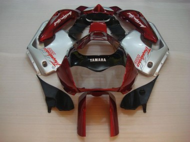 Billigste Yamaha YZF 1000R Thunderace Motorrad Verkleidung 1997-2007 - Rot Silber Thunderace
