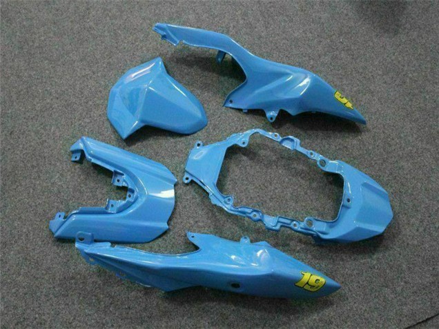 Billigste Suzuki GSXR 1000 Motorrad Verkleidung 2009-2016 - Blau Gelb Rizla 19 Rot