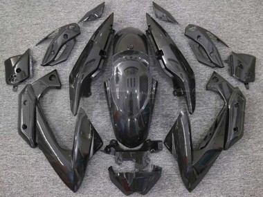 Billigste Yamaha XJ6 Motorrad Verkleidung 2009-2012 - Schwarze Carbonfaser