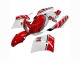 Billigste Yamaha RZV500 / RD500 Motorrad Verkleidung 1985-1987 - Weiss Rot Schwarz