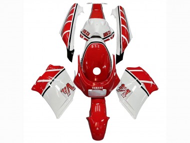 Billigste Yamaha RZV500 / RD500 Motorrad Verkleidung 1985-1987 - Weiss Rot Schwarz