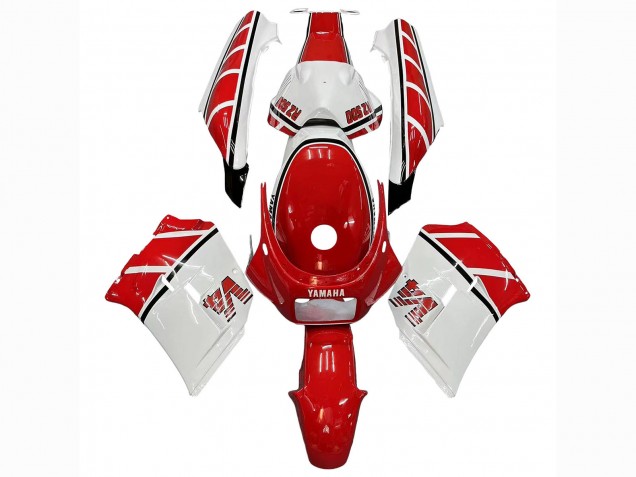 Billigste Yamaha RZV500 / RD500 Motorrad Verkleidung 1985-1987 - Weiss Rot Schwarz