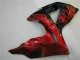 Billigste Suzuki GSXR 1000 Motorrad Verkleidung 2009-2016 - Rot Glanzendes Schwarz