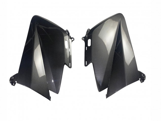 Billigste Yamaha TMAX530 Motorrad Verkleidung 2012-2014 - Schwarze Carbonfaser