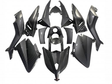 Billigste Yamaha TMAX530 Motorrad Verkleidung 2012-2014 - Schwarze Carbonfaser