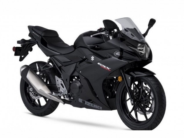 Billigste Suzuki GSX250R Motorrad Verkleidung 2017-2020 - Matt Schwarz