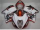 Billigste Suzuki GSXR 1300 Hayabusa Motorrad Verkleidung 1996-2007 - Weiss Orange Schwarz