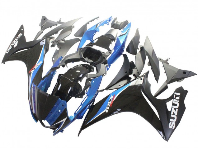 Billigste Suzuki GSX250R Motorrad Verkleidung 2017-2020 - Blau Schwarz