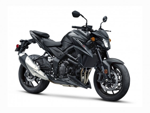 Billigste Suzuki GSX-S 750 Motorrad Verkleidung 2017-2022 - Matt Schwarz