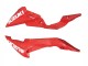 Billigste Suzuki GSX-S 750 Motorrad Verkleidung 2017-2022 - Rot Weiss