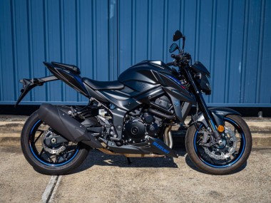 Billigste Suzuki GSX-S 750 Motorrad Verkleidung 2017-2022 - Schwarz