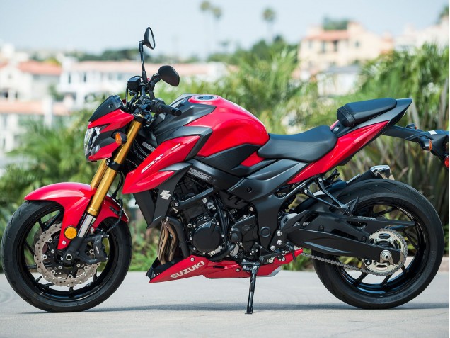 Billigste Suzuki GSX-S 750 Motorrad Verkleidung 2017-2022 - Schwarz Rot