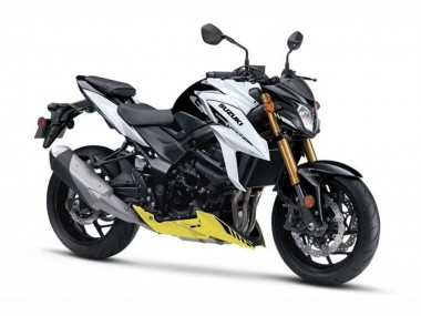 Billigste Suzuki GSX-S 750 Motorrad Verkleidung 2017-2022 - Weiss Gelb