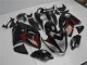 Billigste Suzuki GSXR 1300 Hayabusa Motorrad Verkleidung 2008-2020 - Glanzendes Schwarz Rot