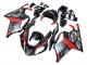 Billigste Aprilia RSV1000 Motorrad Verkleidung 2003-2006 - Schwarz Rot