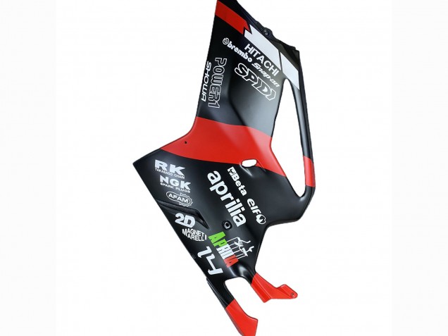 Billigste Aprilia RSV1000 Motorrad Verkleidung 2003-2006 - Schwarz Rot