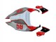 Billigste Aprilia RSV1000 Motorrad Verkleidung 2003-2006 - Weiss Rot Schwarz Gelb 58