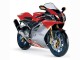 Billigste Aprilia RSV1000 Motorrad Verkleidung 2003-2006 - Weiss Rot Schwarz