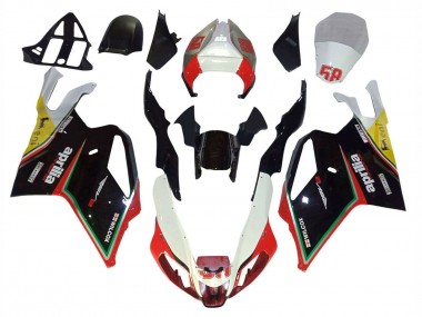 Billigste Aprilia RSV1000 Motorrad Verkleidung 2003-2006 - Weiss Schwarz Rot Gelb 58