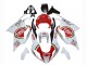 Billigste Aprilia RSV1000 Motorrad Verkleidung 2003-2006 - Weiss Rot Lucky Strike Motul 34