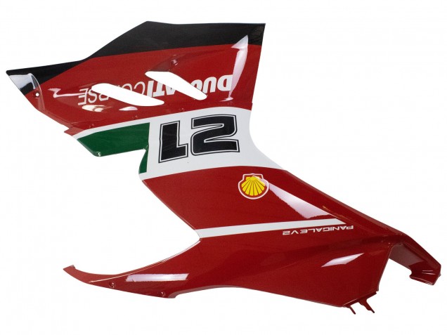 Billigste Ducati Panigale V2 Motorrad Verkleidung 2020-2024 - Weiss Rot Grun Matt Schwarz Corse 21