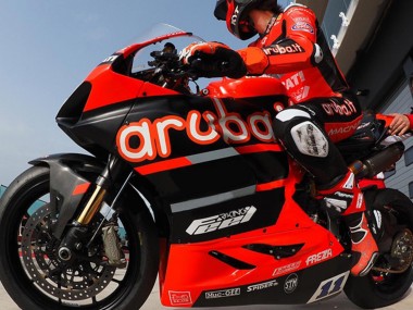 Billigste Ducati Panigale V4 V4S Motorrad Verkleidung 2018-2019 - Rot Glanzendes Schwarz Aruba 11