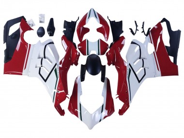 Billigste Ducati Panigale V4 V4S Motorrad Verkleidung 2020-2021 - Weiss Rot Grun Matt Schwarz