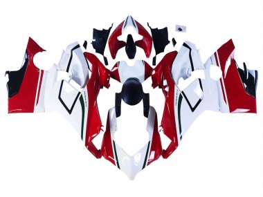 Billigste Ducati Panigale V4 V4S Motorrad Verkleidung 2018-2019 - Weiss Rot Grun Glanzendes Schwarz