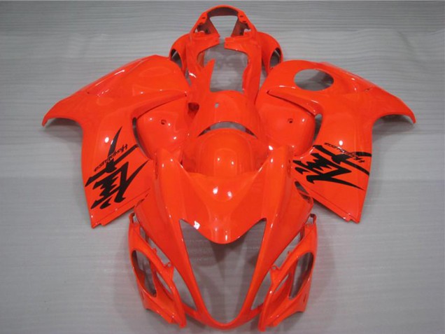 Billigste Suzuki GSXR 1300 Hayabusa Motorrad Verkleidung 2008-2020 - Rot mit Schwarz Aufkleber